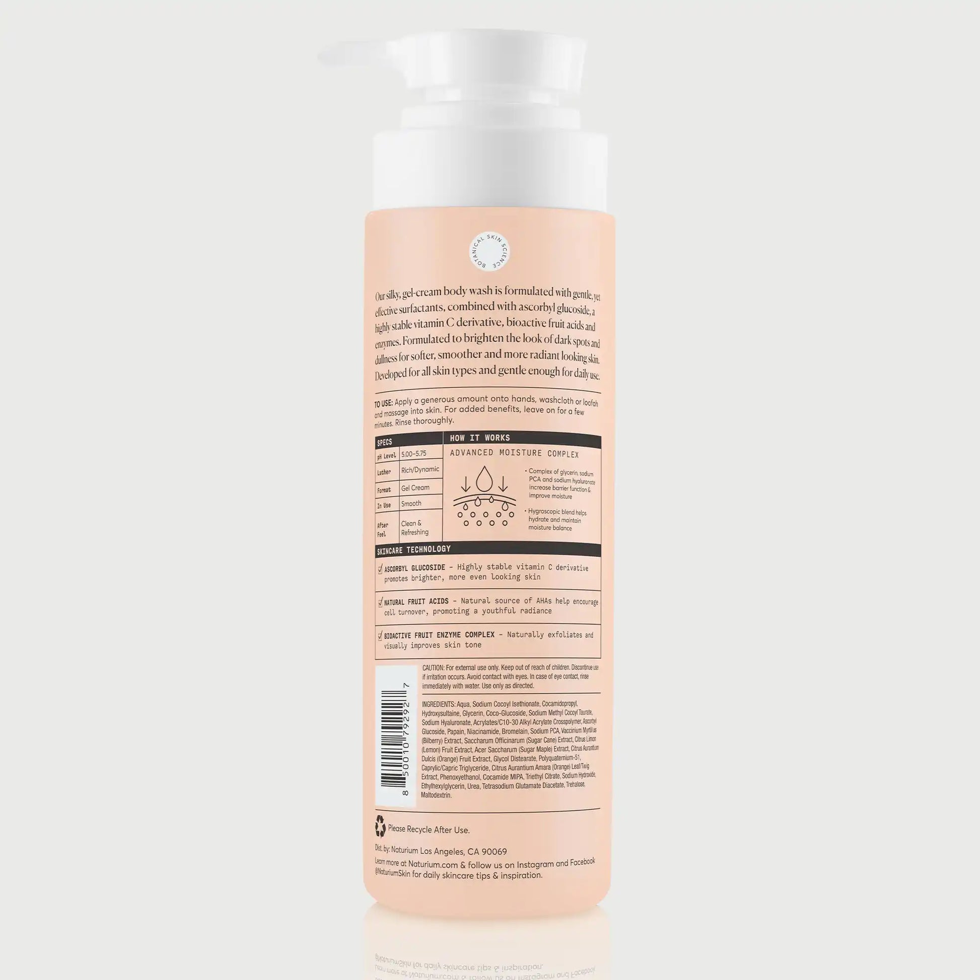 the-brightener-vitamin-c-brightening-body-wash-e0 NATR-The-Brightener-Body-Wash_back.webp